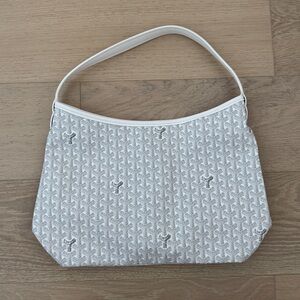 Goyard White Hobo Bag